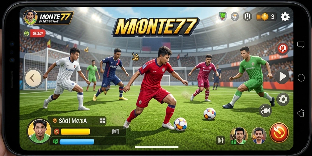 Screenshot MONTE77 menampilkan gameplay olahraga yang mendebarkan.