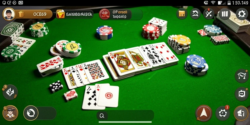 Tampilan gameplay seru dari OCE69 yang mengasyikkan.