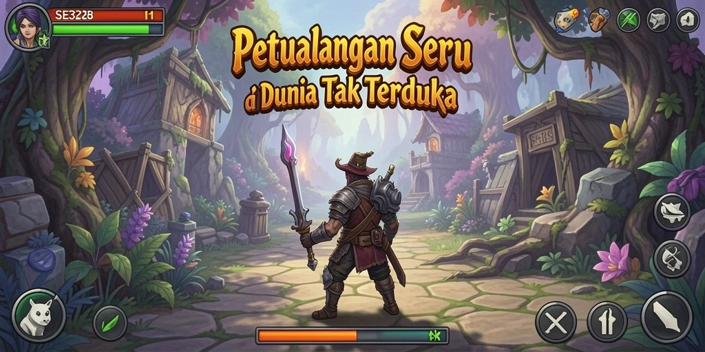 Screenshot menunjukkan gameplay menakjubkan dari SE328.