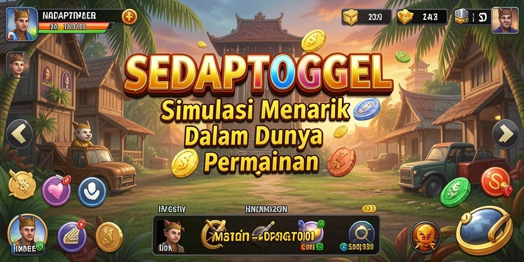 Tampilan gameplay <strong>SEDAPTOGEL</strong> yang menarik dengan karakter dan lingkungan interaktif.